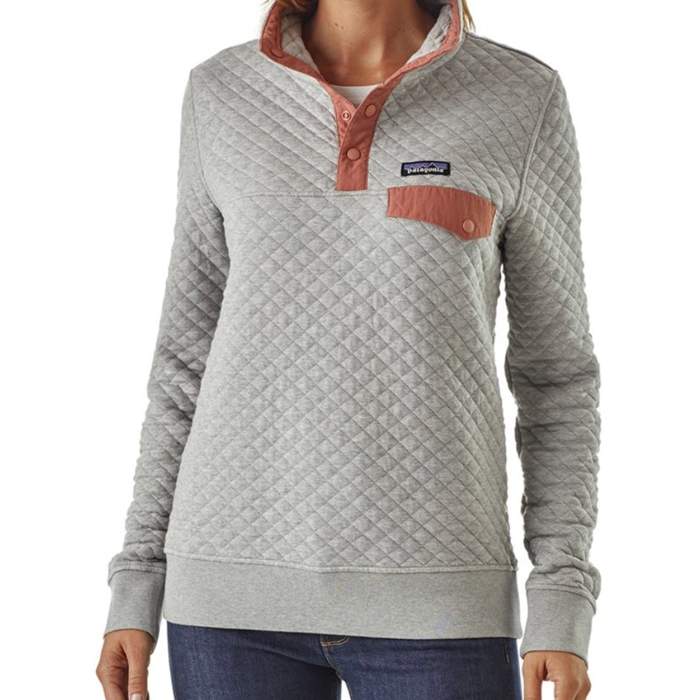 PATAGONIA organic cotton quilt snap-t pullover